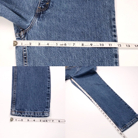 Vintage Levi’s 512 High Waist Slim Fit Tapered Leg - Picture 13 of 16
